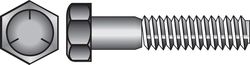 HILLMAN 3/4 in. D X 2 in. L Heat Treated Zinc Steel Hex Head Cap Screw 20 pk