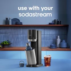 SodaStream Fizz & Go Blue 30.4 oz. Carbonator Bottle 1 pk