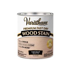 Varathane Fast Dry Wood Stain Semi-Transparent Antique White Oil-Based Urethane Modified Alkyd Wood