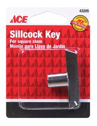 Ace Iron Polished Sillcock Key 1 pc