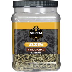 Screw Products AXIS No. 8 X 1 in. L Star Flat Head Coarse Structural Screws