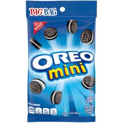 Oreo Mini Chocolate Sandwich Cookies 3 oz Bagged