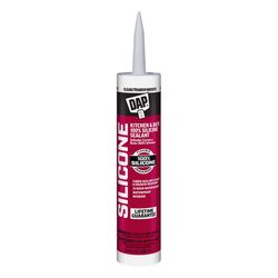 DAP Clear Silicone Kitchen and Bath Sealant 10.1 oz