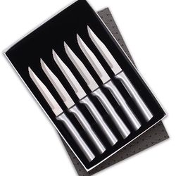 Rada Cutlery 4 in. L Stainless Steel Steak Knife Set 6 pc