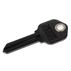 Lucky Line Magnetic House Key Blank Single For Kwikset Black