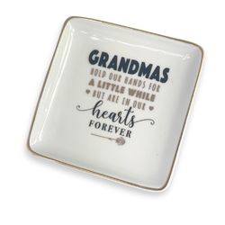 Trinket Dishes Grandma Forever Tray Ceramic 1 pk