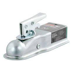 CURT 2000 lb. cap. 2-1/2 in. 1.88 in. Straight-Tongue Coupler