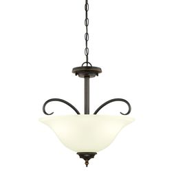 Westinghouse Harwell 17.87 in. H X 16.06 in. W X 16.06 in. L Ceiling Light