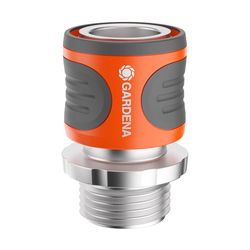 Gardena 3/4 in. Metal Threaded Male/Female Hose Connector