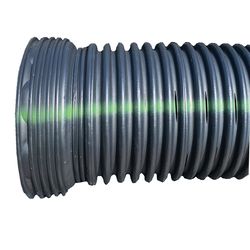Advanced Drainage Systems 4 in. D X 10 ft. L Polyethylene Slotted Perforated Drain Pipe
