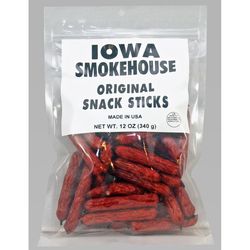 IOWA SMOKEHOUSE Original Snack Stick 12 oz Packet