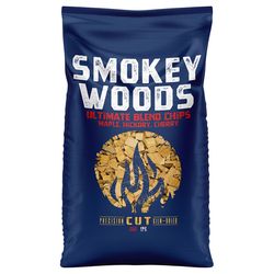 Smokey Woods All Natural Cherry/Hickory/Maple Wood Smoking Chips 192 cu in