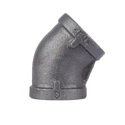 STZ Industries 1/8 in. FIP each X 1/8 in. D FIP Black Malleable Iron 45 Degree Elbow