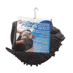 Spot Clean Paws 30x16 Assorted Unscented Dog Absorbent Towel 1 pk