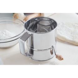 Fox Run Silver Stainless Steel Sifter 3 cups