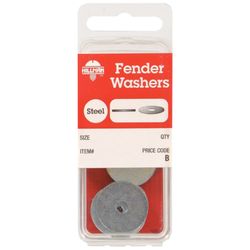 HILLMAN Zinc-Plated Steel 1/4 in. Fender Washer 1 pk