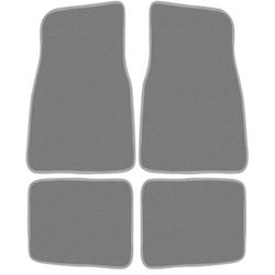 Custom Accessories Gray Carpet Auto Floor Mats 4 pk