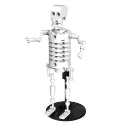 Ace Skeleton Block Set White / Black 66 pc