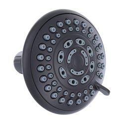 Danco Matte Black ABS 5 settings Showerhead 1.8 gpm