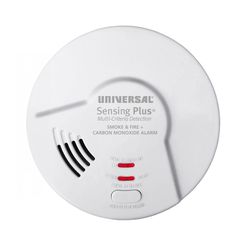 USI Battery-Powered Electrochemical/Ionization/Photoelectric Smoke and Carbon Monoxide Combination P
