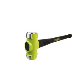 Wilton B.A.S.H. 4 lb Drop Forged Steel Sledge Hammer 24 in. Rubber/Steel Handle