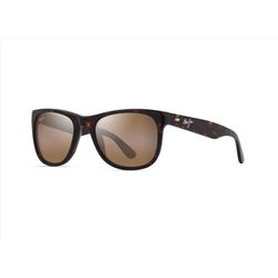 Maui Jim Kikonia Sunglasses Unisex Shiny Dark Havana Frame HCL Bronze Lens Polarized
