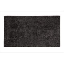 Grund America Puro 24 in. L X 17 in. W Graphite Cotton Bath Rug Latex Free