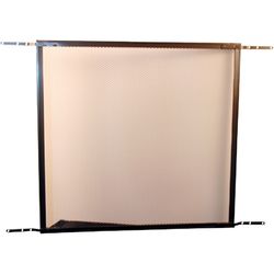 Prime-Line 24 in. L Bronze Aluminum Screen Door Grille 1 pc