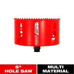 Diablo Snap-Lock Plus 5 in. Carbide Tipped 2-3/8 in. L Hole Saw