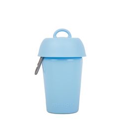 Springer Blue Flip Plastic 20 oz Pet Travel Bottle For Dogs