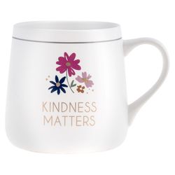 Karma Flora White BPA Free Kindness Mug