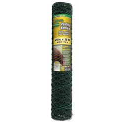 YardGard 24 in. H X 25 ft. L Steel Fencing 1 in. X 1 in. in.