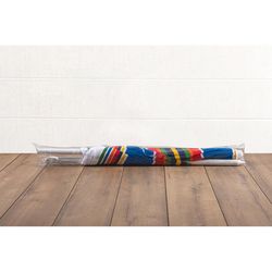 Oniva Portable Beach Umbrella 66 in. Tiltable Multicolor Beach Umbrella