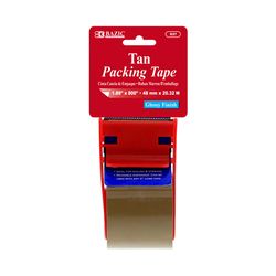 Bazic Products 1.88 in. W X 800 in. L Packaging Tape with Dispenser