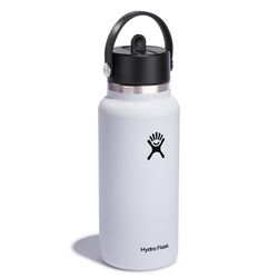 Hydroflask 32 oz White BPA Free Insulated Water Bottle