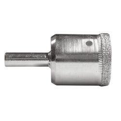 Century Drill & Tool 1-1/8 in. Diamond Grit 1/2 in. L Hole Saw Arbor Included