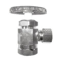 Ace 1/2 in. FIP X 3/8 in. Compression Brass Angle Stop Valve
