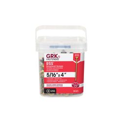 GRK Fasteners 5/16 in. in. X 4 in. L Star Hex Head W-Cut Structural Screws