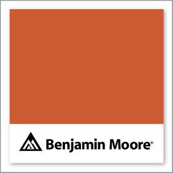 Benjamin Moore Racing Orange 2169-10