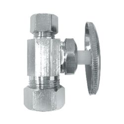 Ace 5/8 in. Compression X 3/8 in. Compression Brass Straight Stop Valve