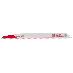 Milwaukee The Ax Sawzall 12 in. Bi-Metal Reciprocating Saw Blade 5 TPI 1 pk