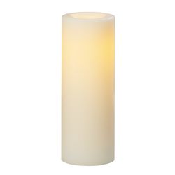 Sterno Home Cream Unscented Scent Pillar Candle