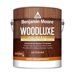 Benjamin Moore Semi-Transparent Tint Base Penetrating Oil Waterproofing Stain + Sealer 1 gal
