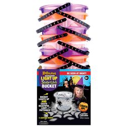 Magic Seasons LED Spiderweb Bucket 1 pk (RANDOM COLOR)