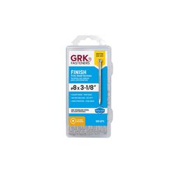 GRK Fasteners No. 8 X 3-1/8 in. L Star Climatek Coarse Trim Screws 100 pk