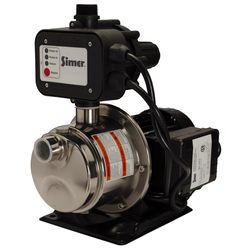 Simer 3/4 HP 1440 gph Stainless Steel Booster Pump