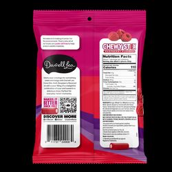 Darrell Lea Chewy Stix Raspberry Licorice Sour Bites 7 oz