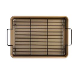 Nordic Ware Aluminum Baking Sheet with Cooling Rack