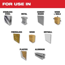 Milwaukee Diamond Max 5/16 in. Diamond Grit Glass/Porcelain/Tile/Stone 3 in. L X 1/4 in. D Hole Saw