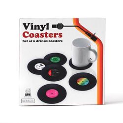 Gift Republic Retro Drink Coasters 1 pk